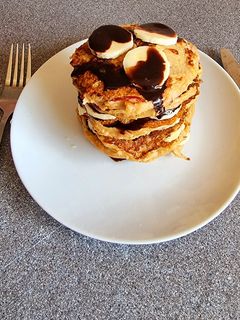 Almás zabpalacsinta recept fotója