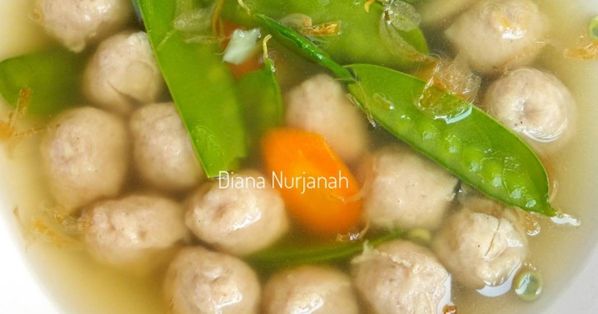 Resep Sop Bakso Kapri Oleh Diana Nurjanah Cookpad