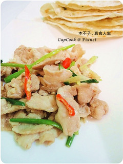 15分鐘家常菜青蔥炒五花/豬肉捲餅 的食譜成品照片