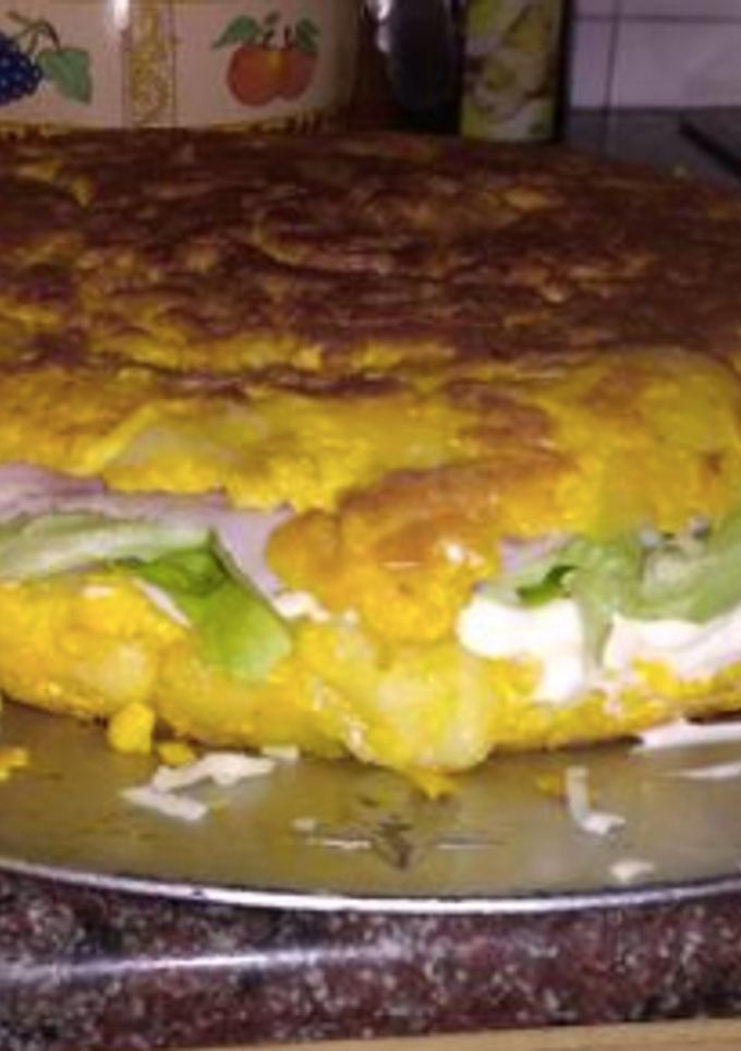 Una foto de Tortilla rellena