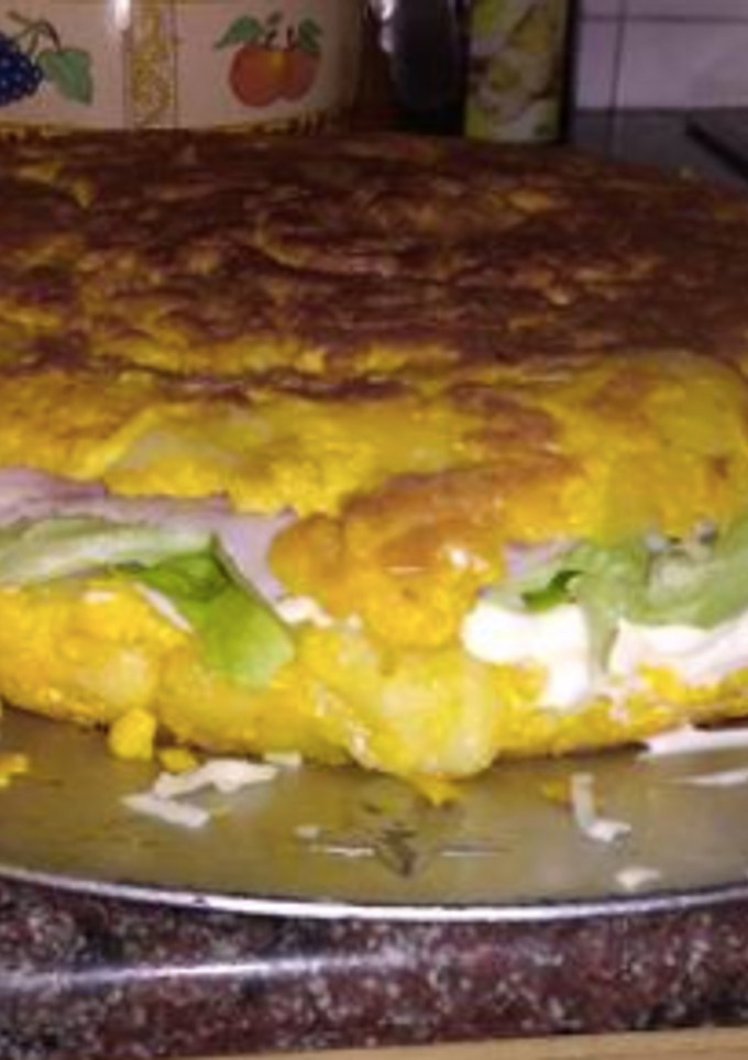 Una foto de Tortilla rellena