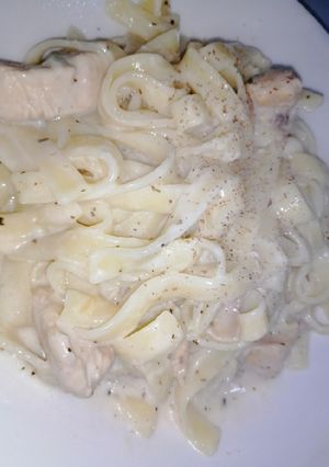 صورة لوصفة فيتوتشيني fettuccini