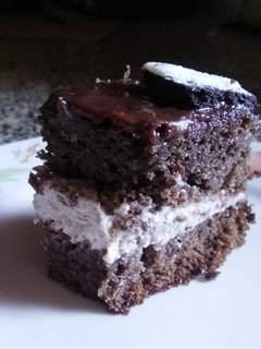 Una foto de Tarta de oreo y nutella