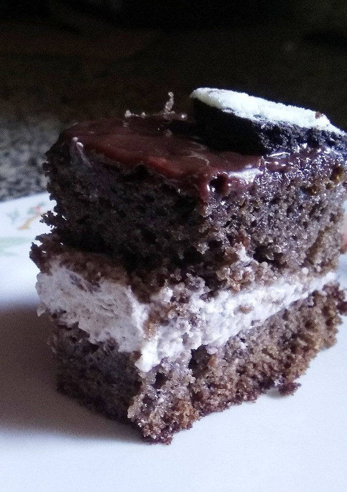 Una foto de Tarta de oreo y nutella
