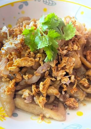 รูปของ หนังไก่ทอดกระเทียม