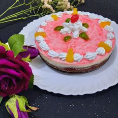 A picture of Cheese cake custard.