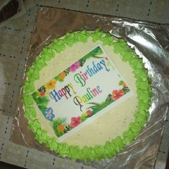 A picture of Orange cake.