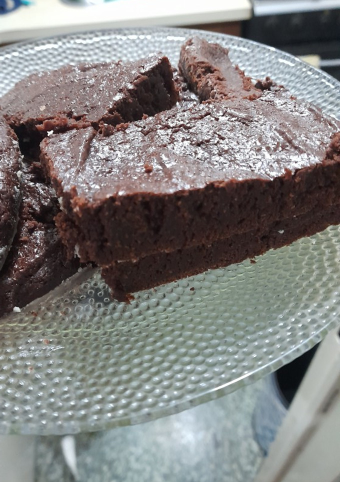 Una foto de Brownie vegano (super fácil)
