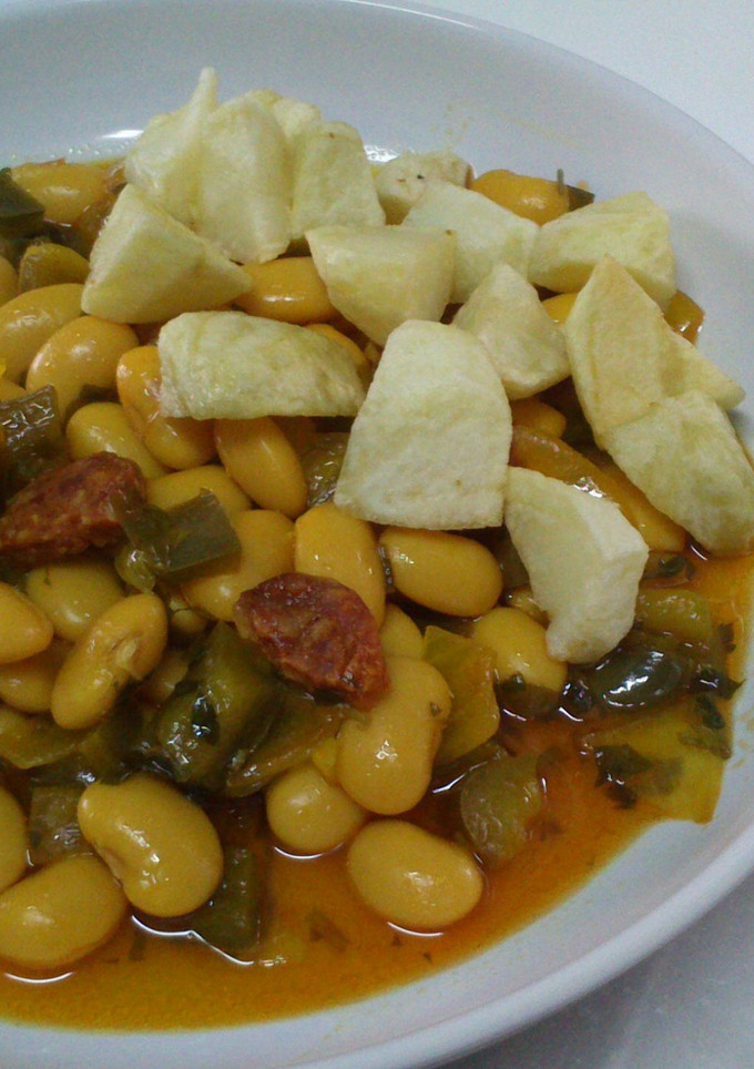 Una foto de Fabada casera rápida