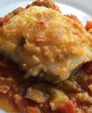 Bacallà amb samfaina