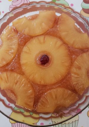 Una foto de Torta de piña venezolana
