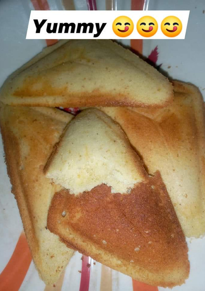 A picture of Toast cake.