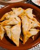 Börek de champiñones
