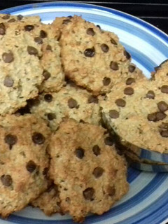 Una foto de Galletas de avena y chips de chocolate