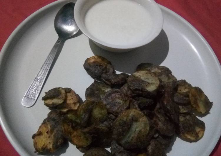 Recipe of Super Quick Homemade Kuttu Ki pakodi
