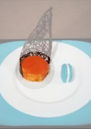 Una foto de Mousse de cereal con leche