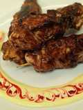 Brochetas de pollo al estilo teriyaki