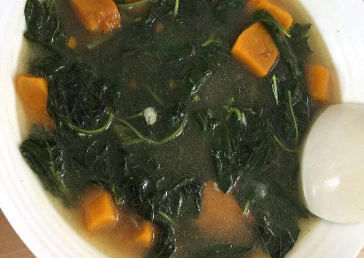 Sayur Labu bayam ala makassar