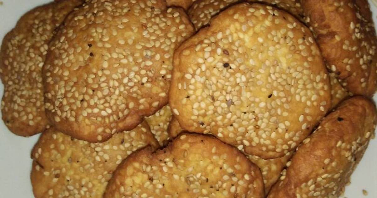 Resep Cookies Wijen goreng oleh Wiwi Pratiwi - Cookpad
