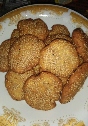 Foto resep Cookies Wijen goreng
