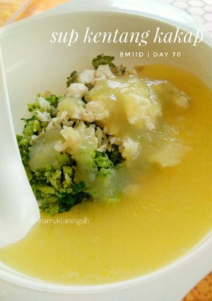 Foto resep Mpasi sup kentang brokoli