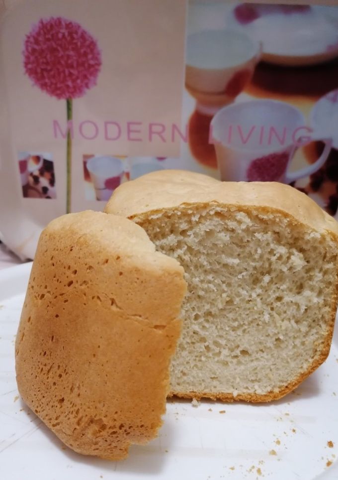 Kenyér, kenyérsütőben sütve recept fotója