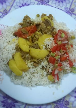 عکسی از دستور خوراک سنگدان