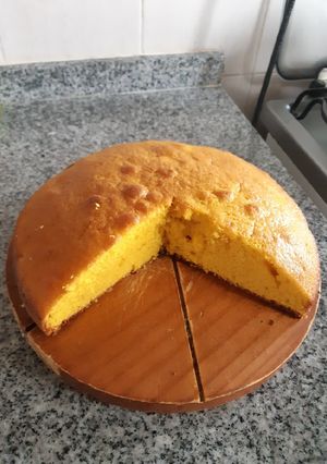 Una foto de Torta de Zanahoria licuada