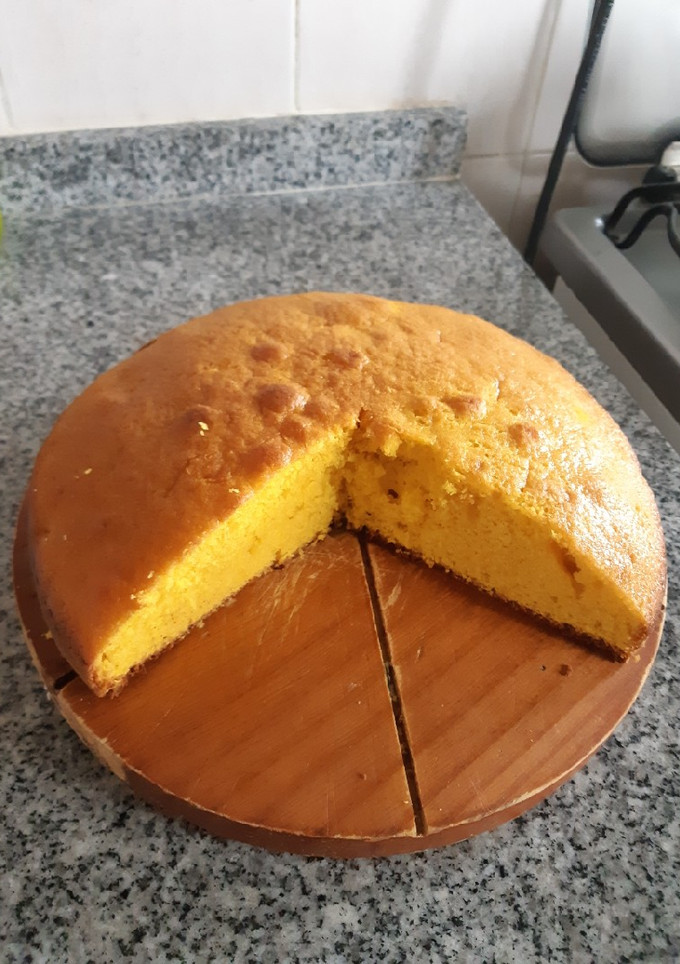 Una foto de Torta de Zanahoria licuada