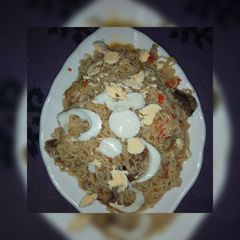 A picture of My special indomie.