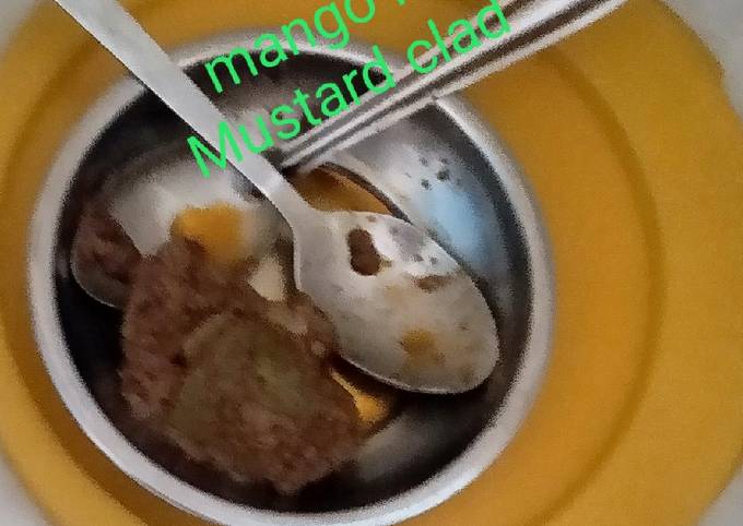 Mustard mango pickle