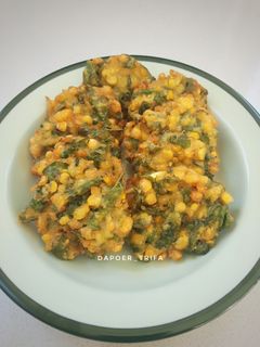 Foto resep Bakwan Jagung Bayam awet kriuknya