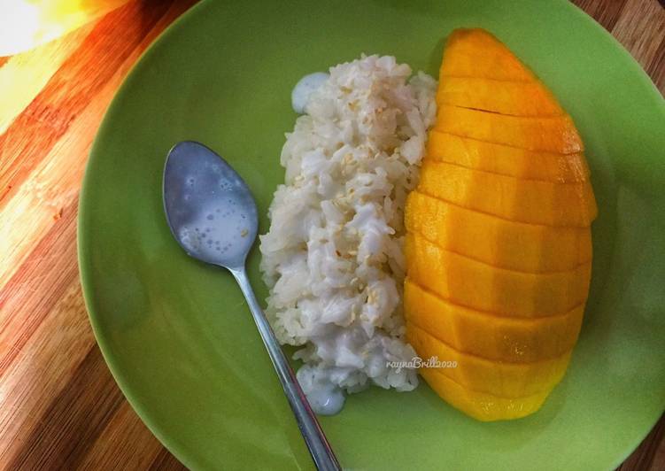 Resep Mango Sticky Rice | Langkah Mudah untuk Membuat Mango Sticky Rice, Bikin Ngiler