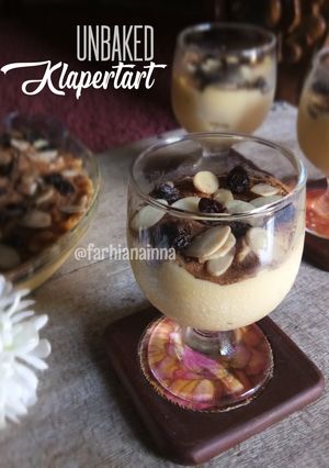 Foto resep Unbaked Klapertart