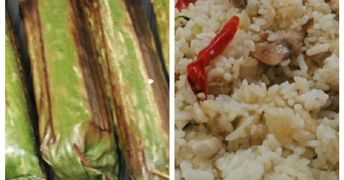 Resep Nasi Bakar Ikan Tuna oleh bunda_saffa - Cookpad