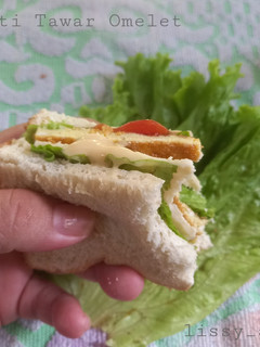 Foto resep Roti Tawar Omelet