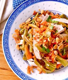 gỏi rau tiến vua