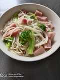 Noodle with Ham
