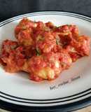 Alitas con tomate