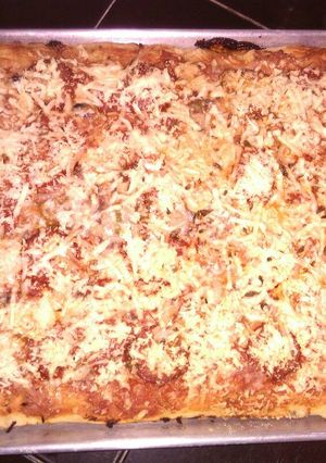 Una foto de Pizza de sardina