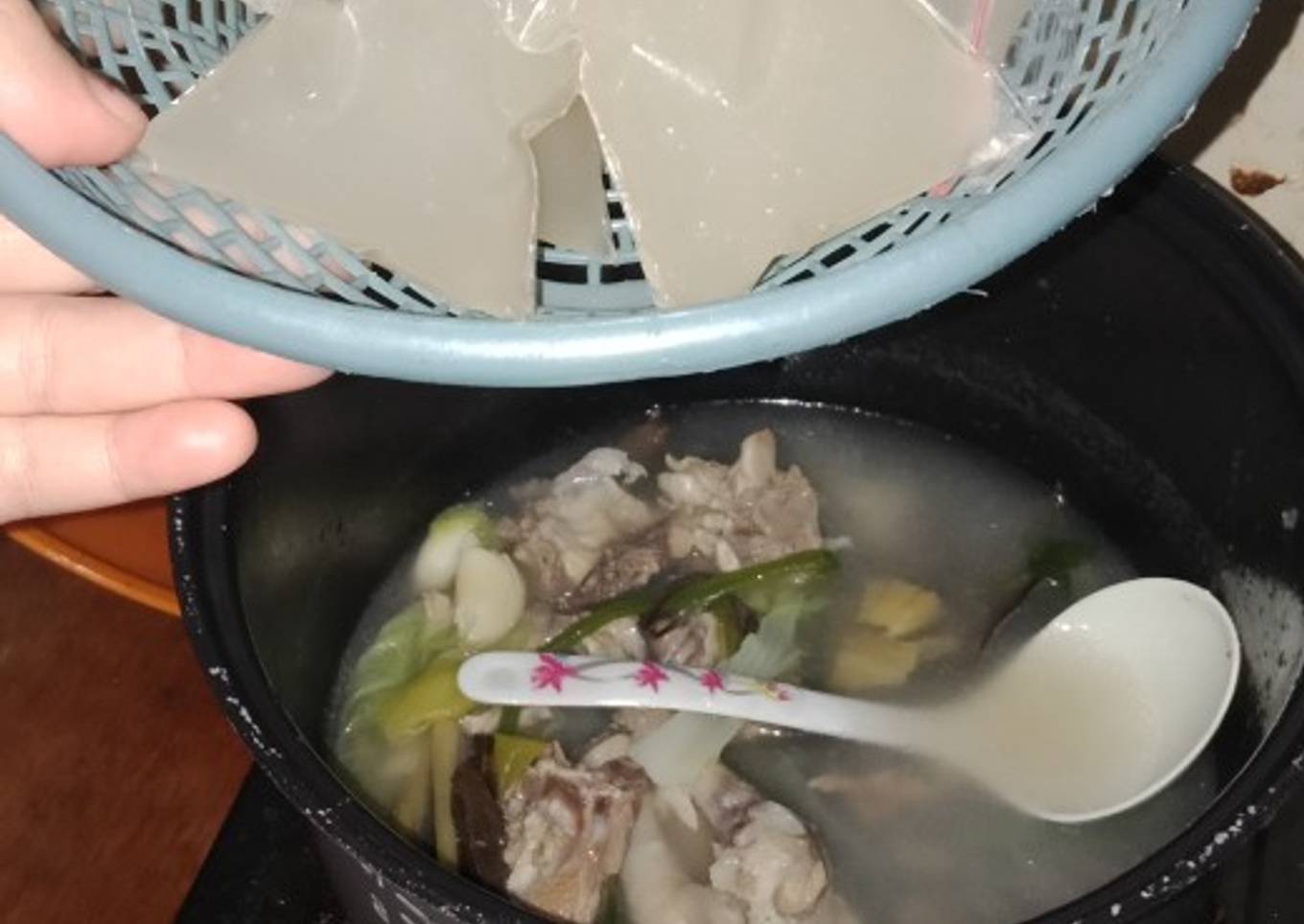 Kaldu ayam enak no msg untuk mpasi 6+