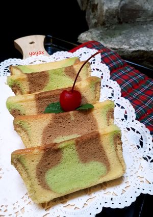 Foto resep Cake Ogura 3 telur
