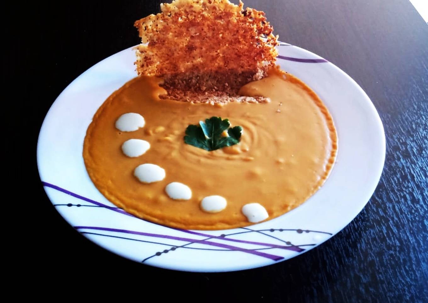 Sopa crema de calabaza