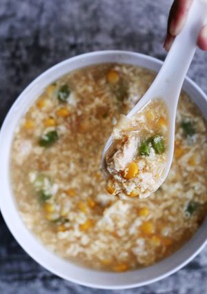 Foto resep Sup Jagung Telur
