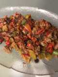 Beef with Peanuts, Peppers, and Ginger