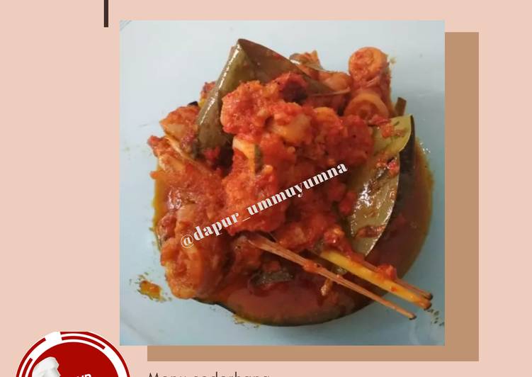 #3. Sambal pedas cumi asin