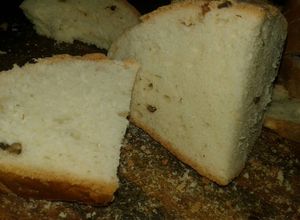 Una foto de Pan casero con chicharrones