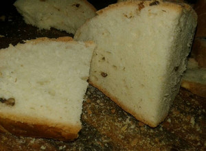 Una foto de Pan casero con chicharrones