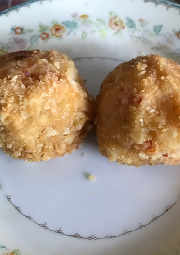 Una foto de Bolitas de papa con queso
