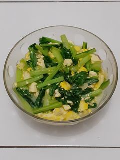 Foto resep Oseng sawi tahu